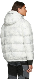 Moncler Grenoble White Down Noussan Jacket