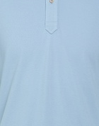 Brunello Cucinelli Mens Polo shirt Light in Blue