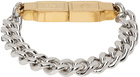 IN GOLD WE TRUST PARIS Silver & Gold USB Bracelet