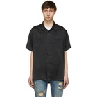 Nahmias Black Silk Shirt