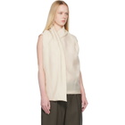 TOTEME Off-White Scarf Blouse