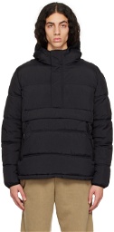 The Very Warm Black Anorak Puffer Jacket