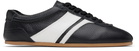 System Black Leather Sneakers