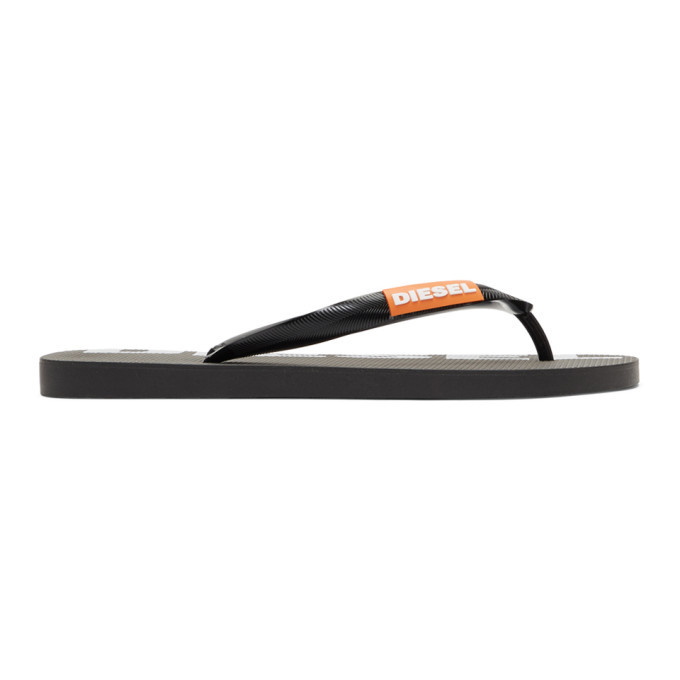 Photo: Diesel Black SA-Briian Flip Flops