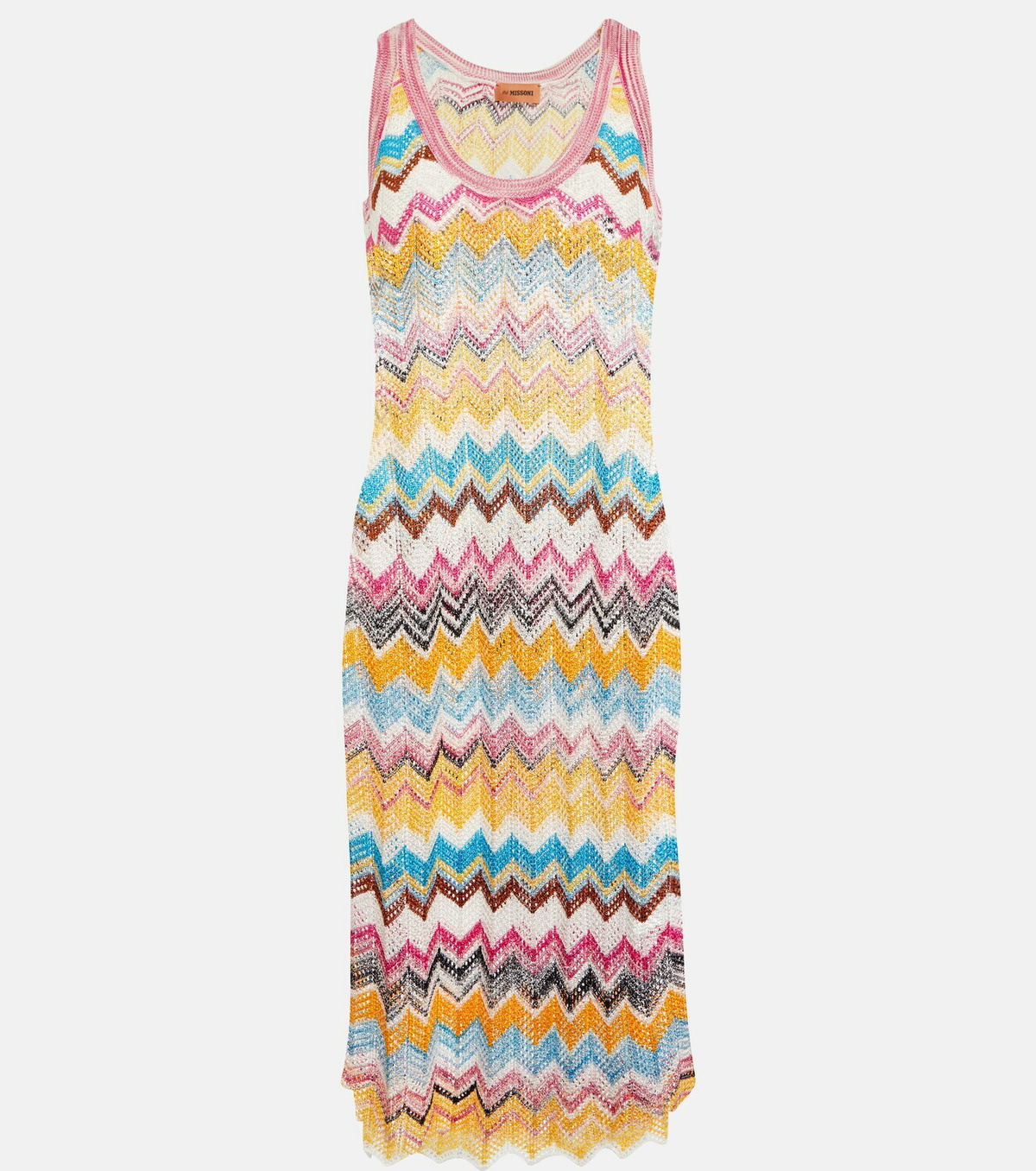 Missoni Mare Zig-zag knit beach dress Missoni Mare Missoni Mare Zig-zag knit beach dress Missoni Mare