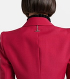 McQueen Wool and mohair blazer
