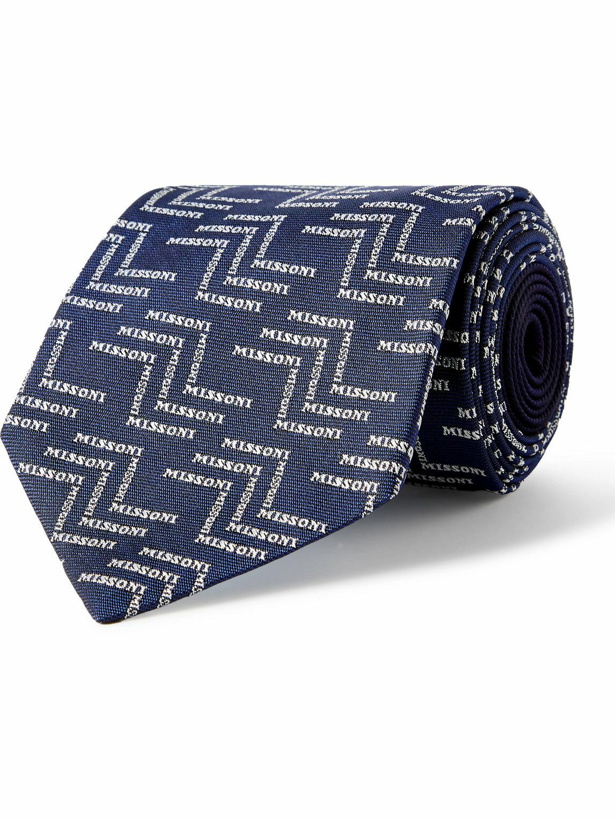 Photo: Missoni - 8.5cm Logo-Jacquard Silk Tie