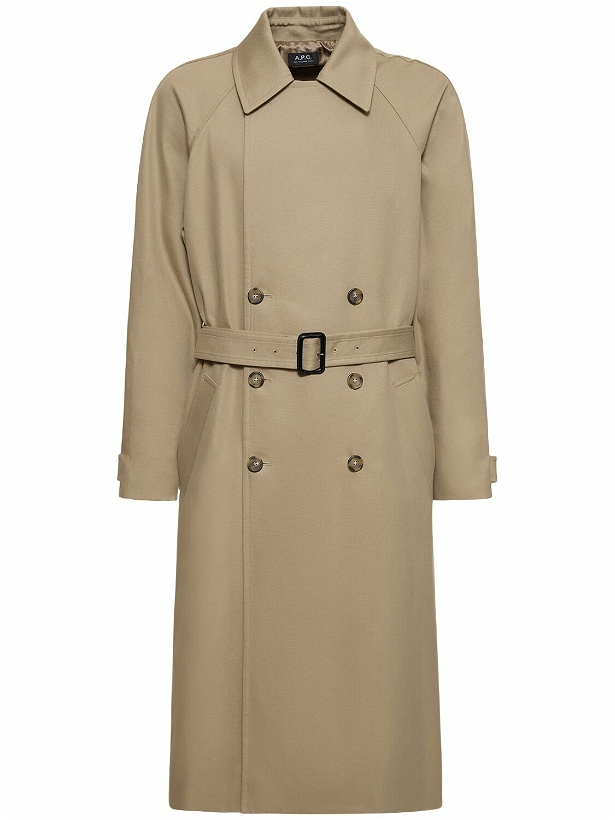 Photo: A.P.C. - Cotton & Wool Trench Coat