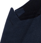 Camoshita - Double-Breasted Wool Blazer - Blue