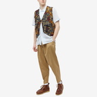 Monitaly Men's Type C Military Vest in Shawn Print