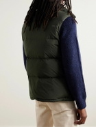 NN07 - Matthew 8245 Quilted Recycled-Shell Down Gilet - Green