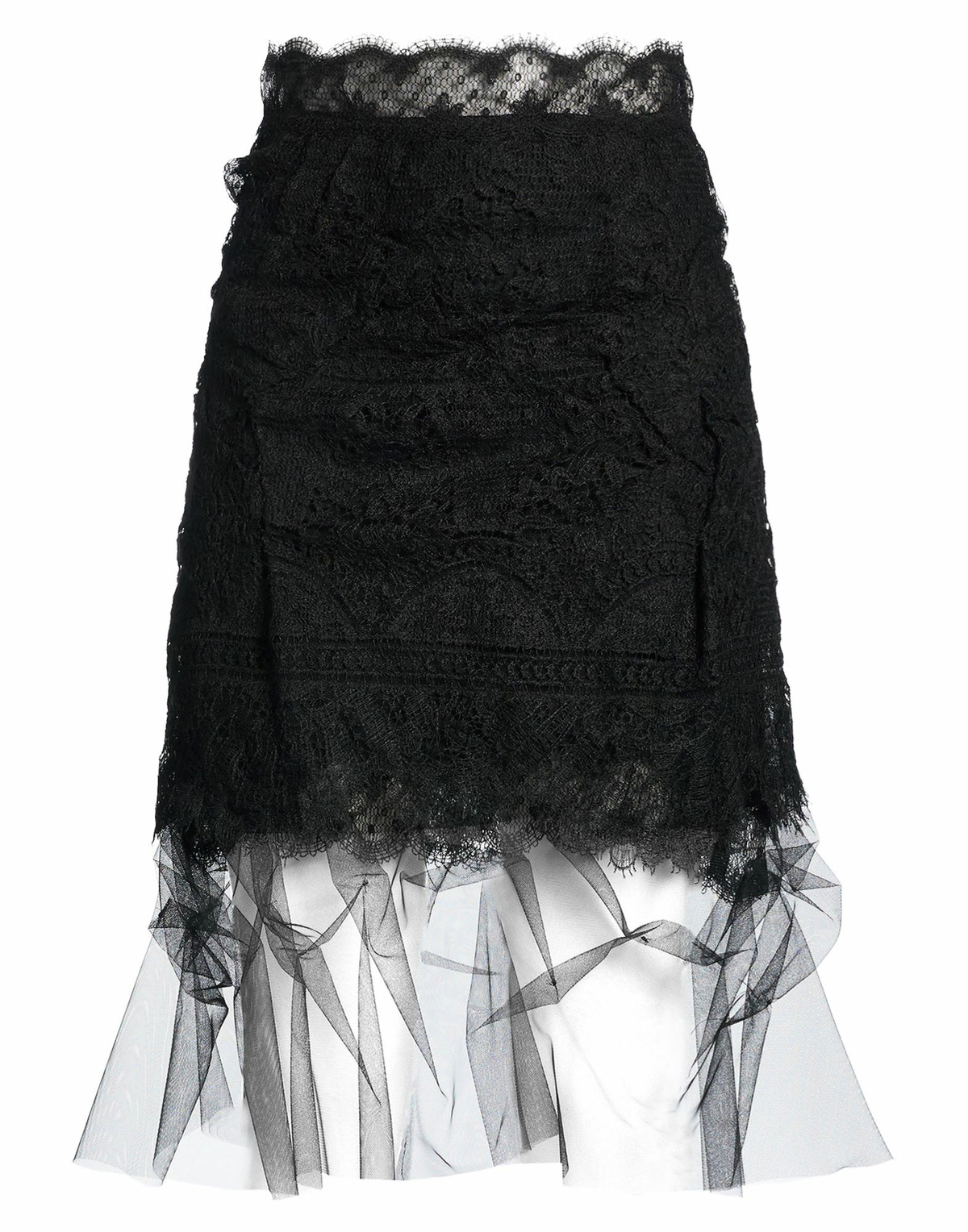 Ermanno Scervino Womens Midi skirt in Black
