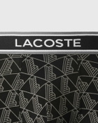 Lacoste COTTON STRETCH TRUNK 3PCK Black Mens Boxers & Brief