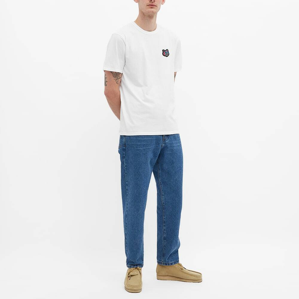 Maison Kitsuné Men's Pixel Fox Head Patch T-Shirt - END Maison Kitsuné Men's Pixel Fox Head Patch T-Shirt - END