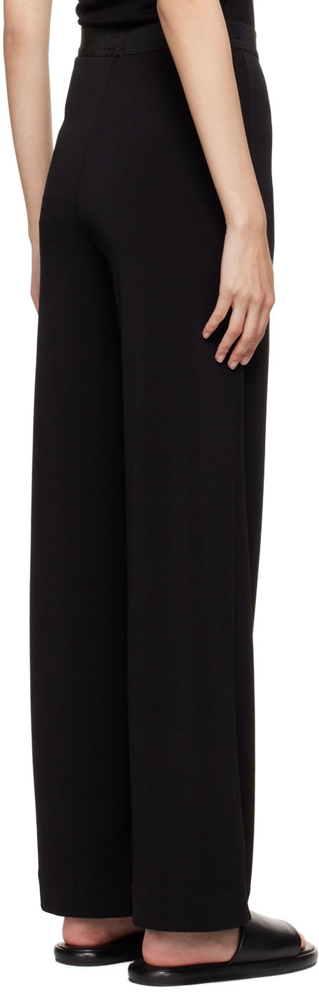 BY MALENE BIRGER: Mandala wide-leg trousers, black – My o My