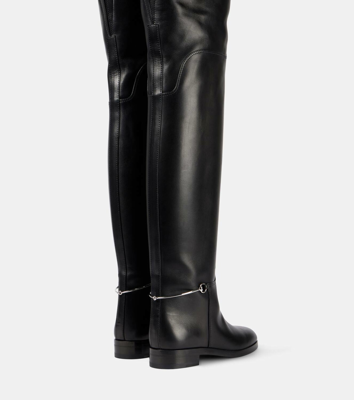 Gucci Horsebit leather over-the-knee boots Gucci