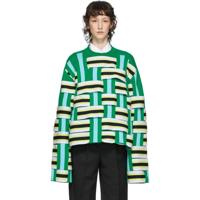 Photo: Namacheko Green and Blue Masivie Sweatshirt