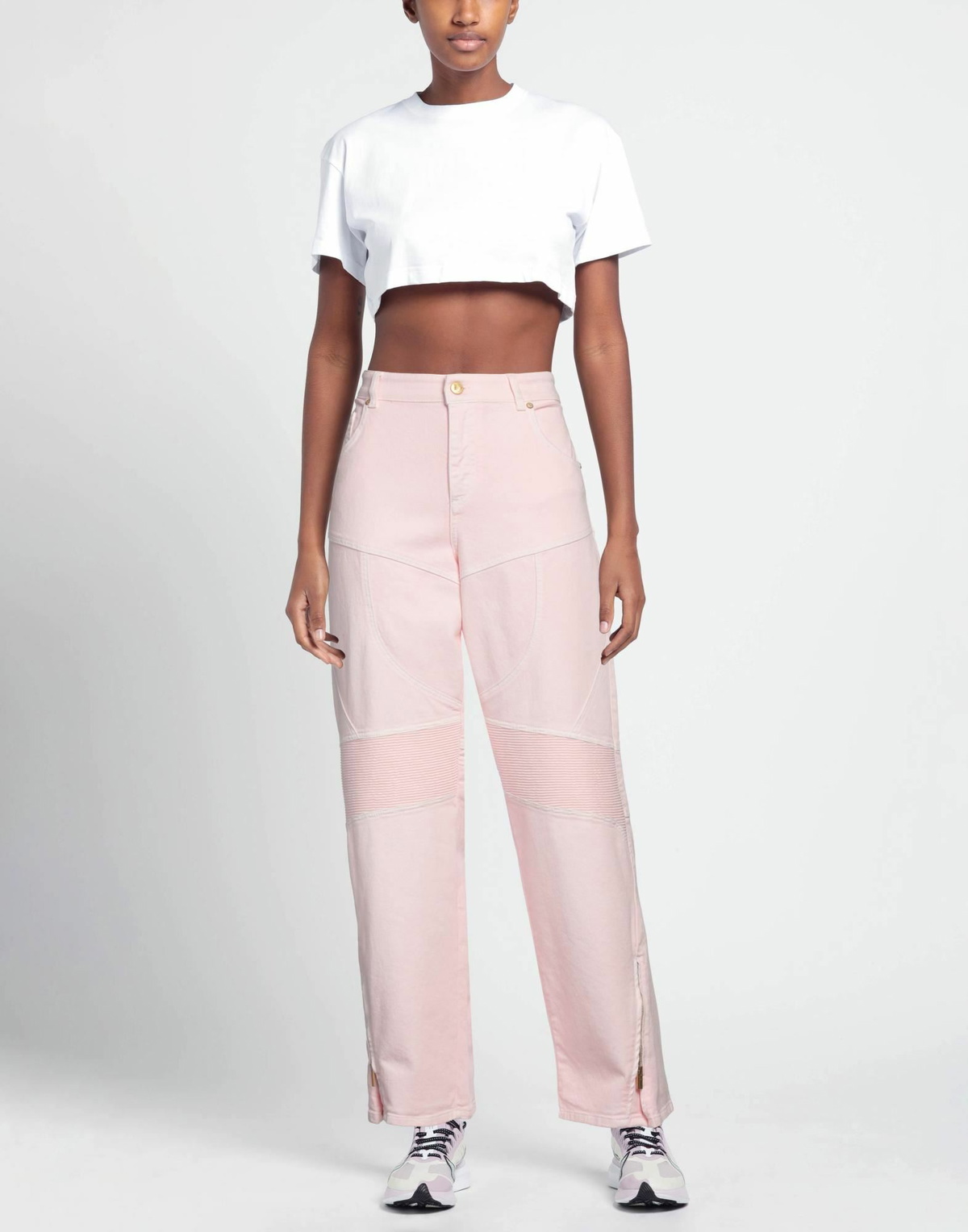 Blumarine Womens Jeans in Pink