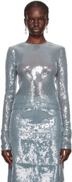 16Arlington Blue Tanith Long Sleeve T-Shirt