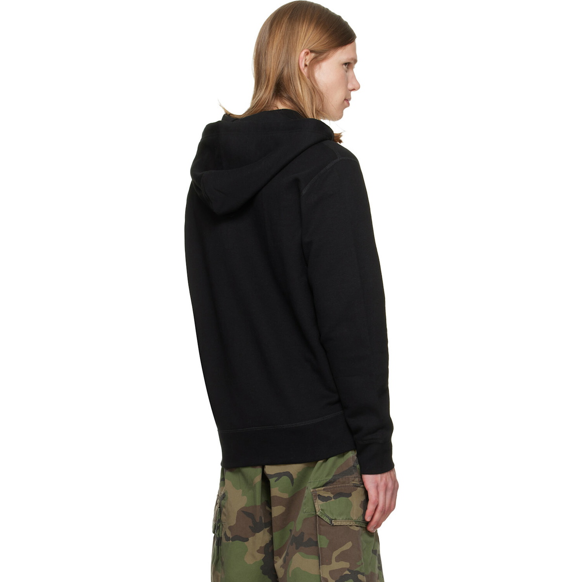 Polo Ralph Lauren Black Fleece Full-Zip Hoodie