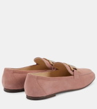 Tod's Kate suede loafers