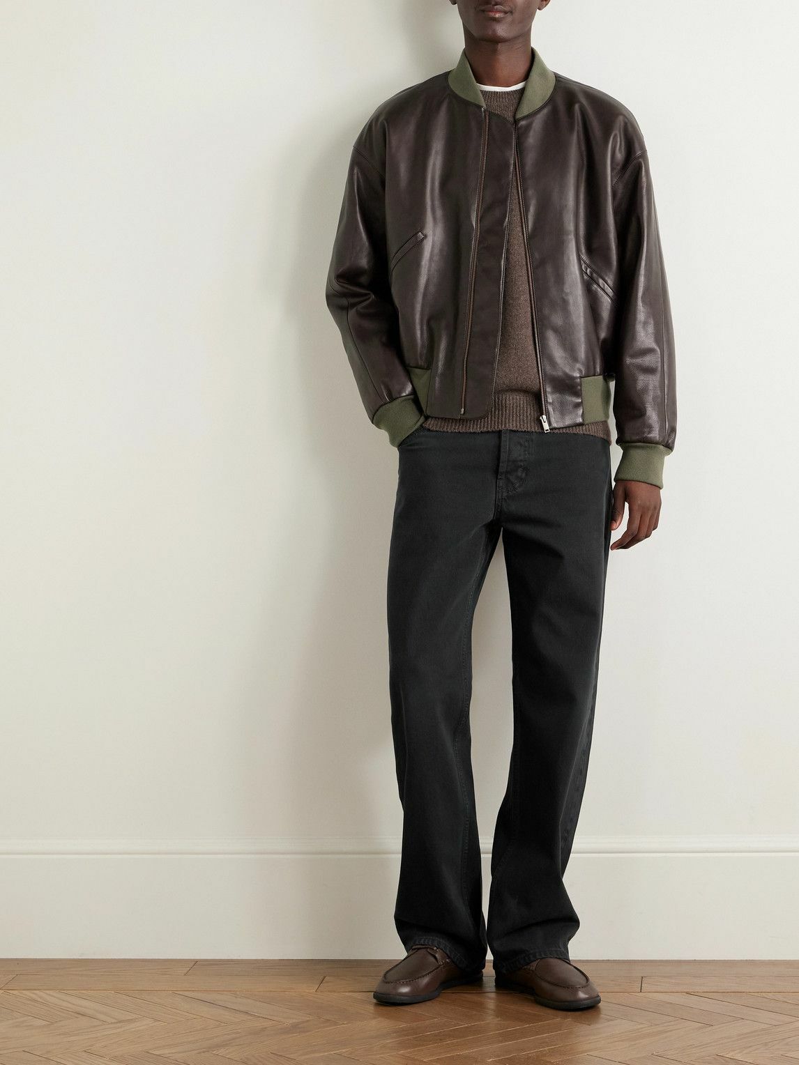 The Row - Rossen Straight-Leg Jeans - Black