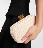 Bottega Veneta Knot leather clutch