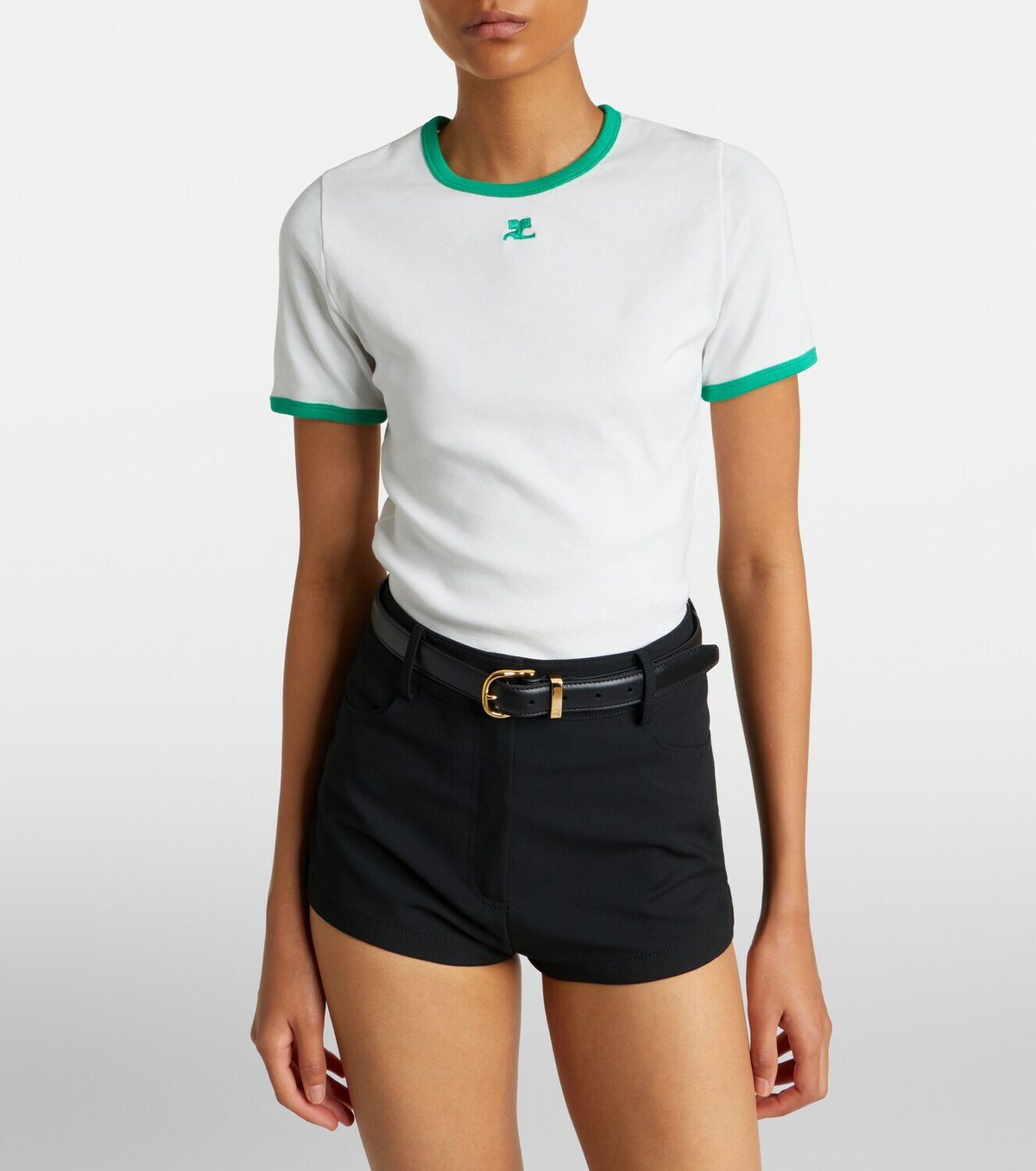 Courrèges Cotton jersey T-shirt
