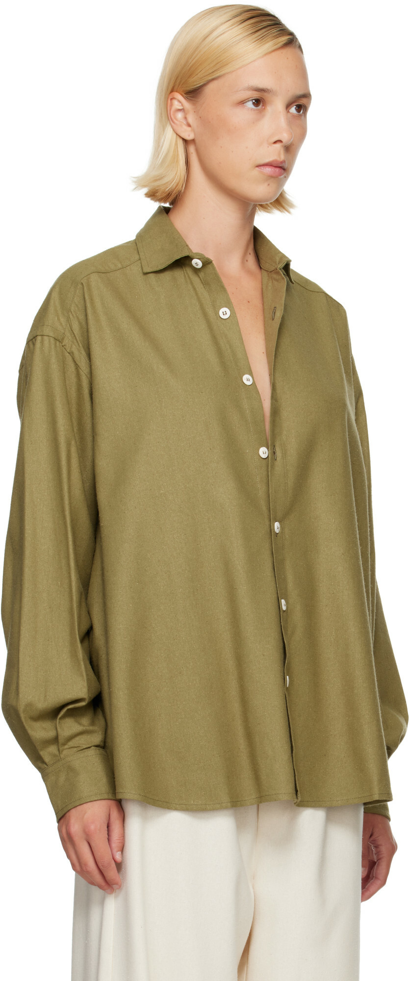 Baserange Green Wild Shirt