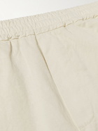 Barena - Bativoga Maestra Straight-Leg Stretch Cotton and Linen-Blend Trousers - Neutrals