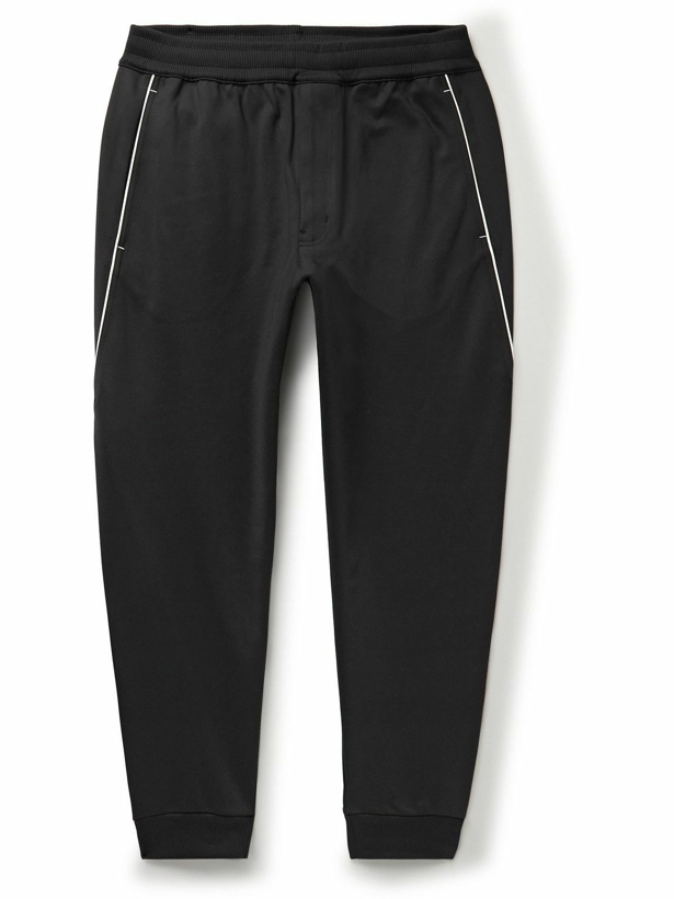 Photo: Y-3 - Superstar Tapered Jersey Sweatpants - Black