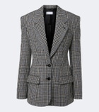 Stella McCartney Checked wool blazer