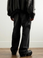 Balenciaga - Wide-Leg Jeans - Black