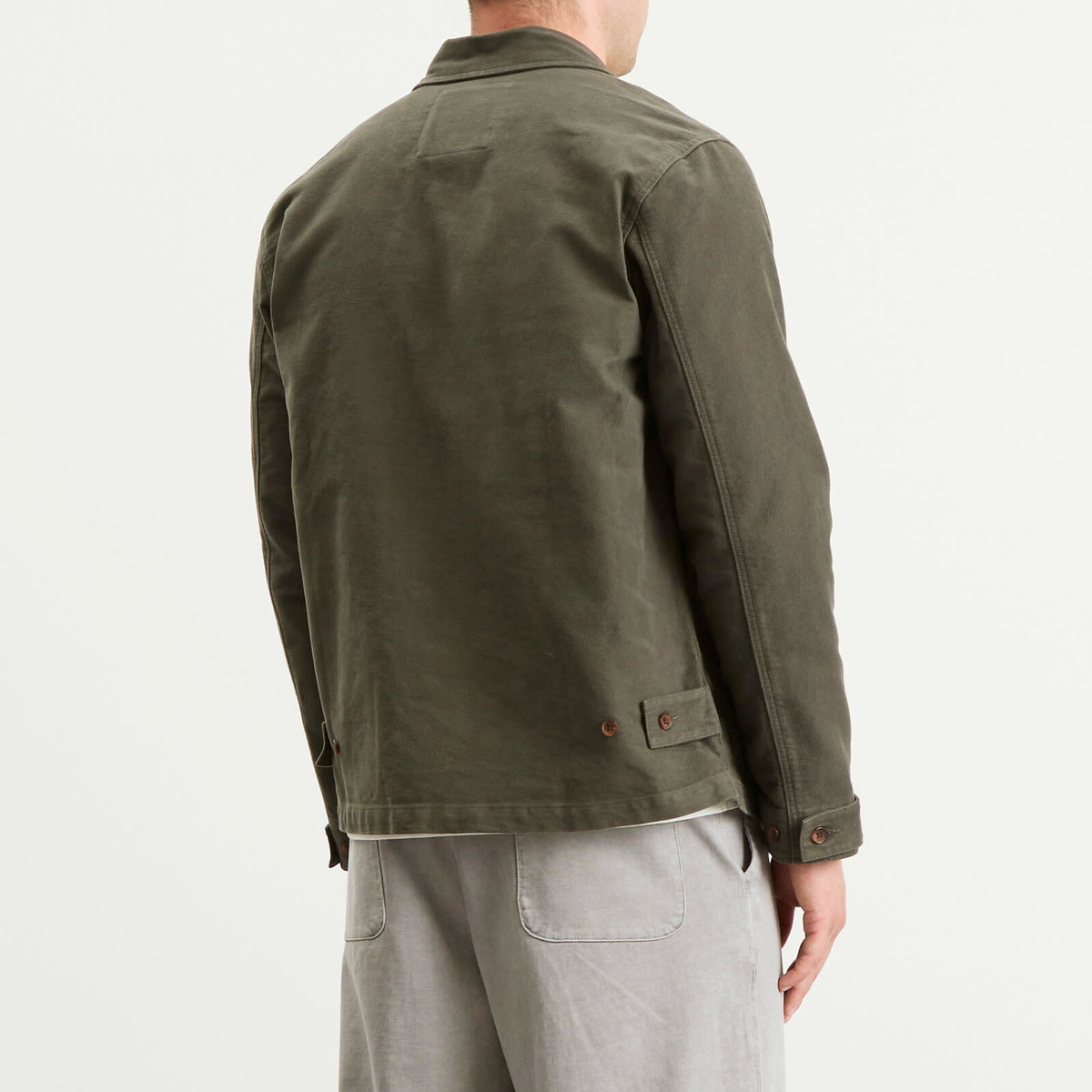Armor-Lux Men's Fisherman Chore Jacket in Chimera