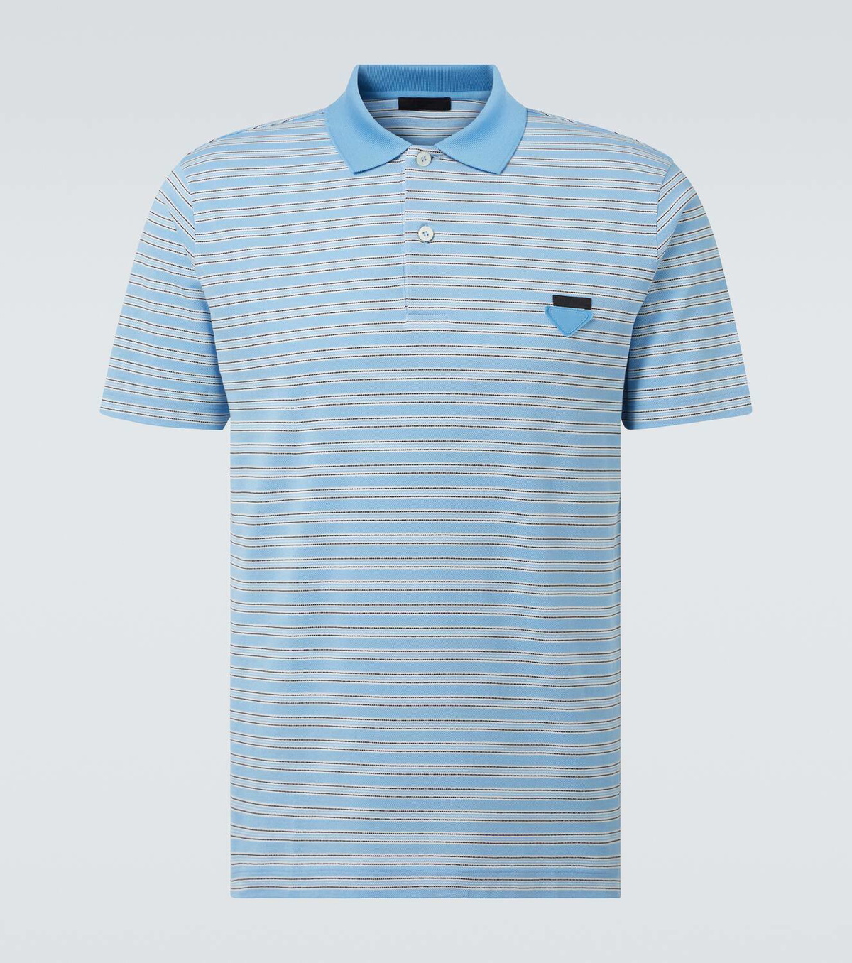 Prada Striped cotton polo shirt Prada