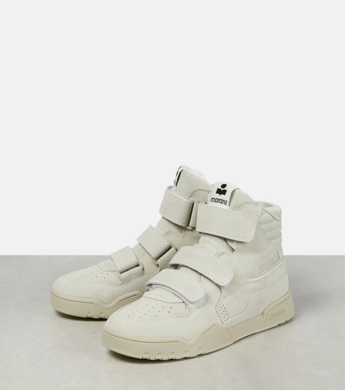 スニーカー ISABEL MARANT Printed Suede Sneakers Beth leopard-print suede sneakers in brown - Isabel Marant