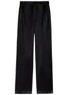 Delos Gilbert Silk Trousers Black