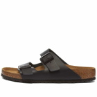 Birkenstock Arizona in Black Smooth Leather