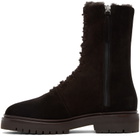 Legres Brown Suede Ankle Boot