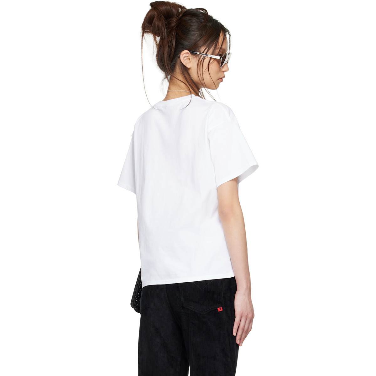 LU'U DAN BRUCE LEE x LỰU ĐẠN White Athletic T-shirt