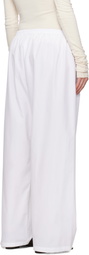 Gabriela Coll Garments White No.287 Trousers