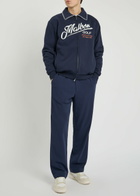 Malbon Condor Coolcore Straight-leg Woven Trouser Navy