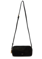 Khaite Kye Mini Suede and Leather Cross-body bag - Black - One Size