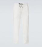 Orlebar Brown Sonoran linen-blend straight pants