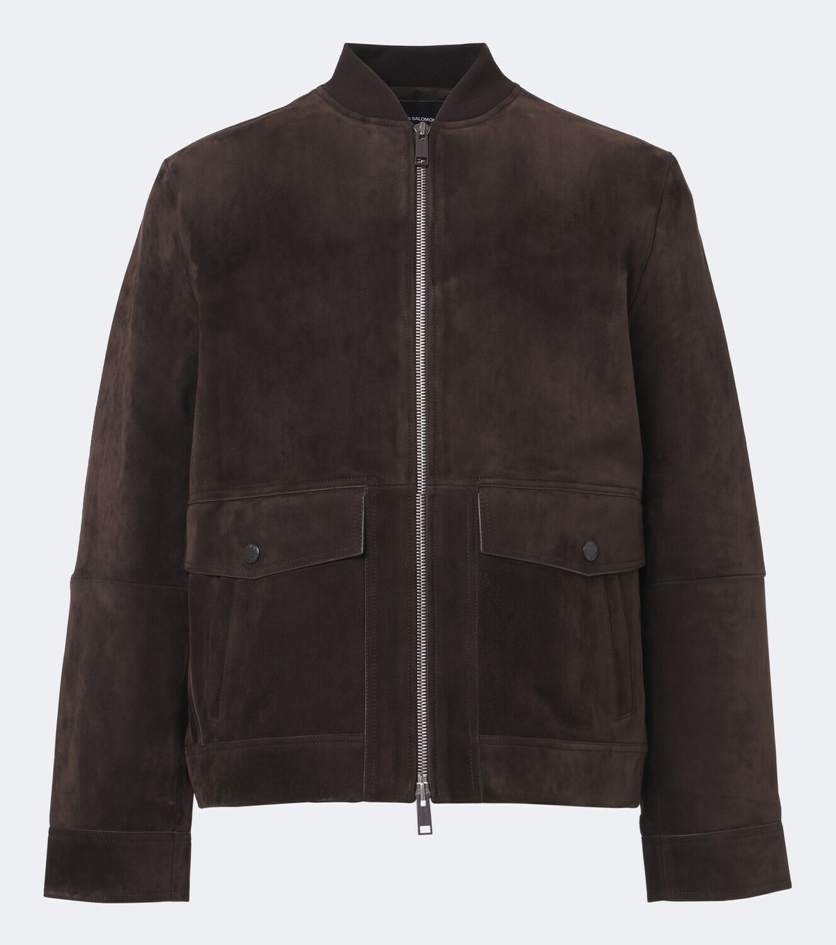 Yves Salomon Suede bomber jacket