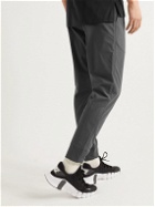 Reigning Champ - Coach's Slim-Fit Tapered Primeflex Drawstring Trousers - Gray