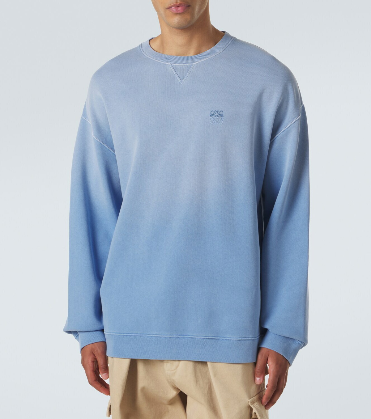 Loewe Anagram cotton jersey sweatshirt