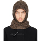 LEMAIRE Brown Alpaca & Yak Blend Balaclava