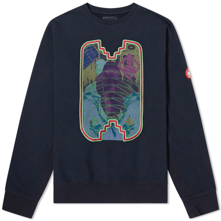 Photo: Cav Empt Embroidered Frame Crew Sweat