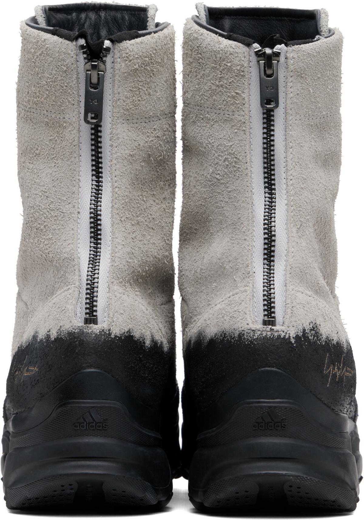 Y-3 Gray GSG9 Boots